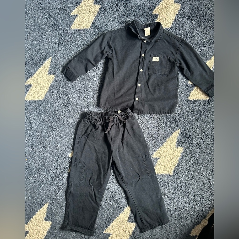 H&M Kids Matching Set - Navy